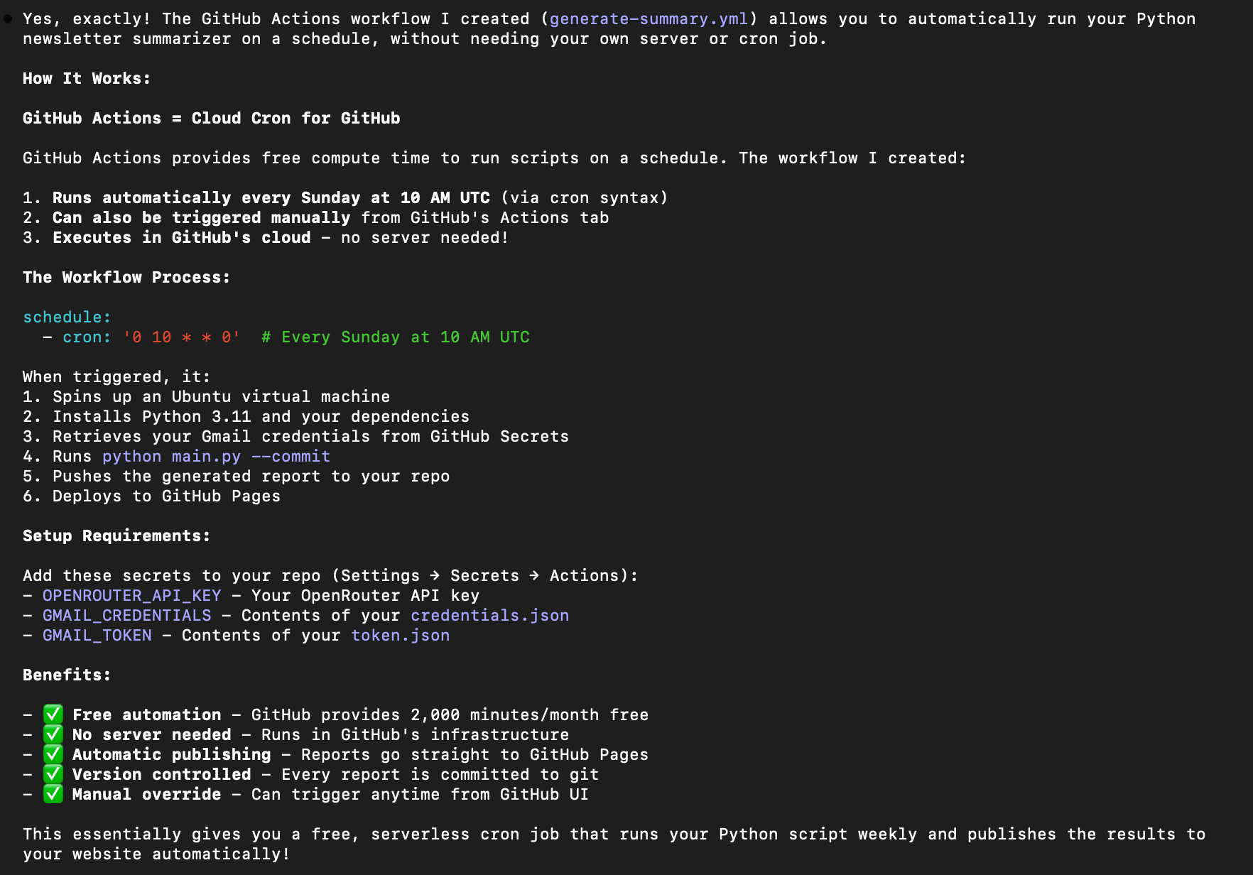 Accidentally Discovered GitHub Can Run My Code (For Free)